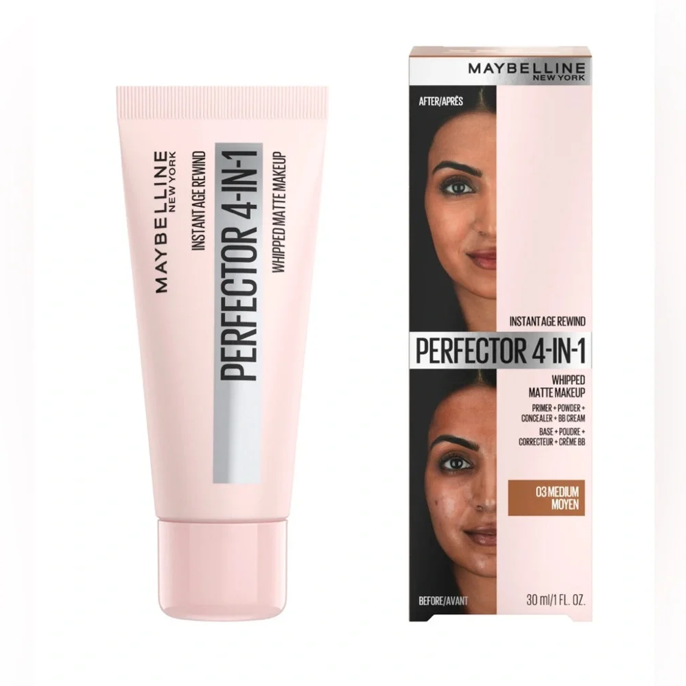 💃 Maybelline Instant Age Rewind Perfector 4-In-1 Makeup - NIB